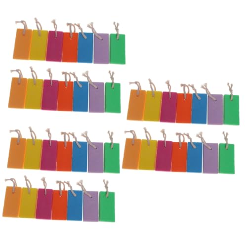 FRCOLOR 54stücke Teiliges Fußschrubber Aus Vulkangestein Exfoliator Für Entfernung Von Abgestorbener Haut Praktisches Und Langlebiges Peeling-werkzeug Mischfarben