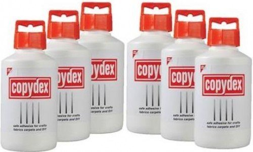 Copydex Multi-Use Fabric and Home Use Bottle Adhesive 260922 500ml - Box of 6