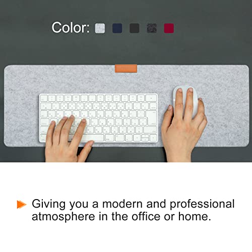 Sous-main de bureau noir PATIKIL lot de 2 pour protéger votre table