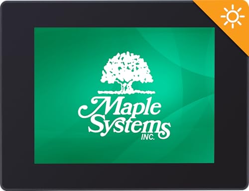 Image of 10.4 inch Panel Mount Industrial Touchscreen Monitor, 1000 Nits High Brightness Display, Steel Chassis, Multiple Display Inputs, MON1010APHv2