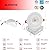 ALLFFUYE 4 inch 10Pack Gimbal LED Recessed Light Directional Adjustable Eyeball,9W 700LM, 2700K/3000K/3500K/4000K/5000K,Dimmable Downlight,Air Tight, IC Rated, ETL Certification