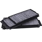 1Pair Cabin Air Filter For Mazda 5 2006-2010/3 2004-2009 BP4K-61-J6X /CC64-61-J6X /WP9282