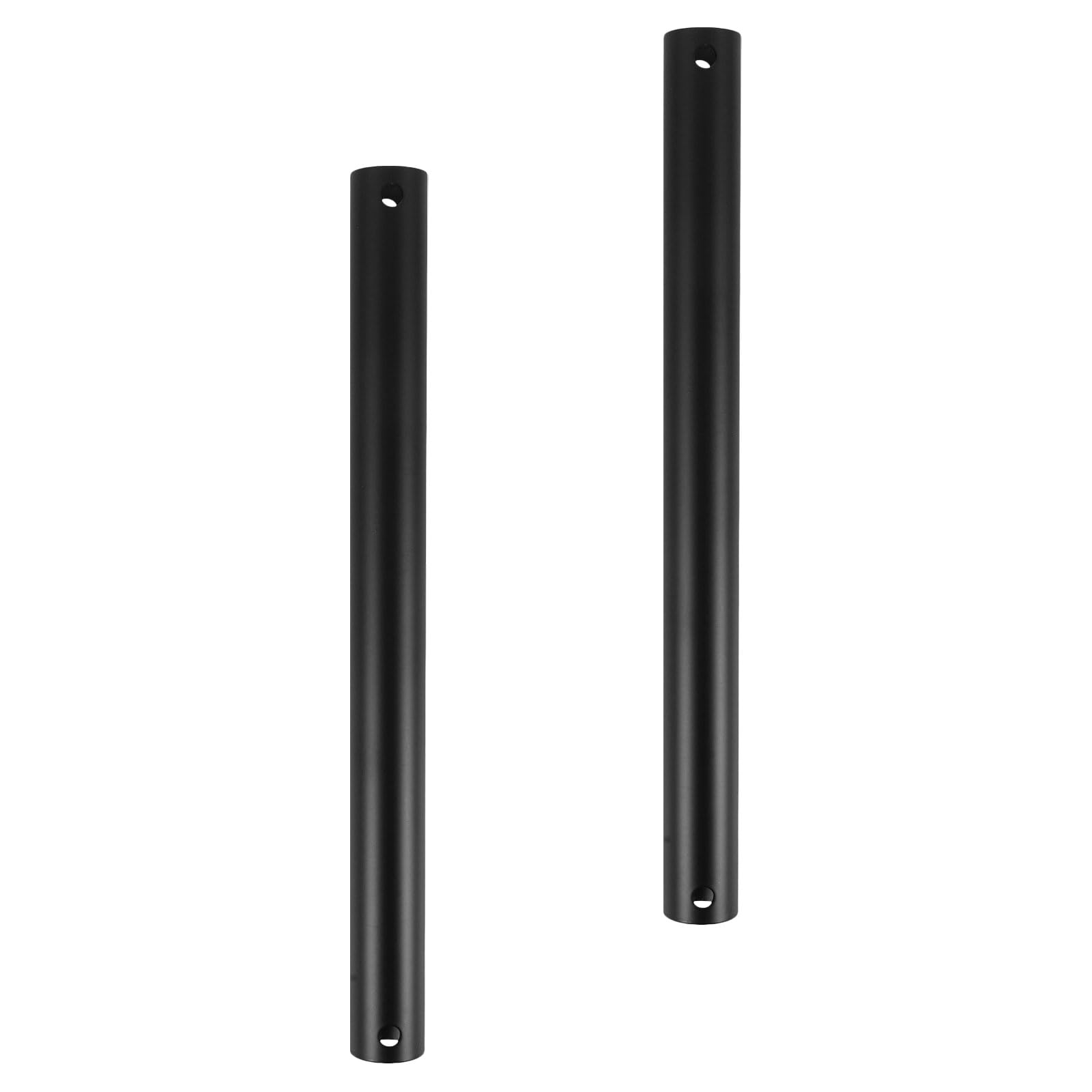 Tige pour ventilateur de plafond solution anti-vibration en fer noir design minimaliste