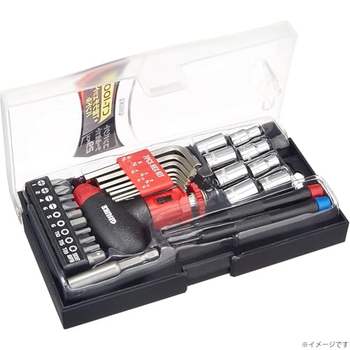 Kit compacto de herramientas TAKAGI CT-100 29 piezas miniatura 2