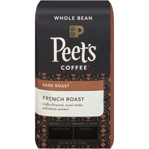 Amazon | Peet's French Dark Roast Whole Bean Coffee - 12oz ピーツ