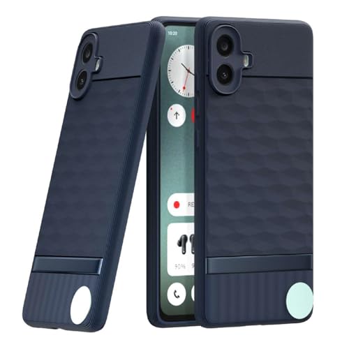 Image of Shockproof Case for CMF by Nothing Phone 1 5G | Full Camera Protection | TPU Flexible Back Cover for CMF by Nothing Phone 1 5G (Steel Blue)