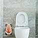 Healeved Standing Potty for Boys Wall-Hung Urinal Boy Girl Potty Seat Cartoon Animal Shape Space-Saving Design Easy to Clean