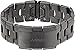 Garmin QuickFit 22 Watch Band - Vented Titanium Bracelet with Carbon Gray DLC Coating