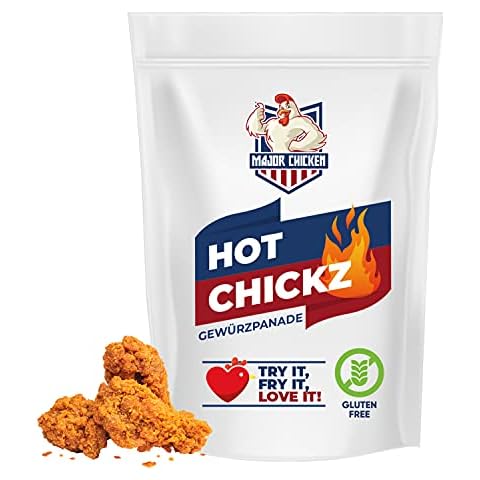 Major-Chicken "HOT CHICKZ" - Chicken Gewürzpanade / Hähnchen Marinade 500g Cover