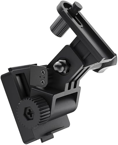 Miniatura 5 de Fuhomtre Soporte de montaje para casco compatible con NV8000 NV8160 NV8300 Soporte de casco sólido ergonómico duradero accesorio para casco para uso