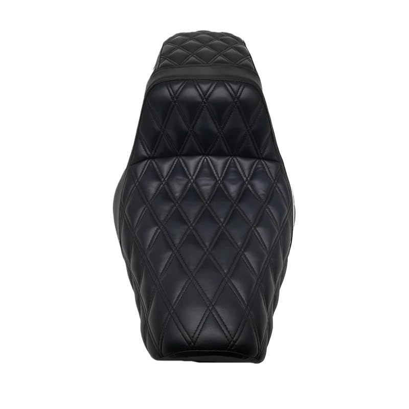 Asiento de Dos Plazas Sportster 883 con Tejido Tipo Cesta Antideslizante y Ergonómico