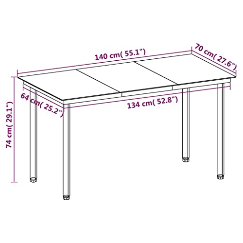 Chaises de repas extérieur et table en verre pour optimiser sa terrasse - 4