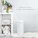 Ubbi Steel Diaper Pail, Odor Locking, No Special Bag Required, Award-Winning, Registry Must-Have, White