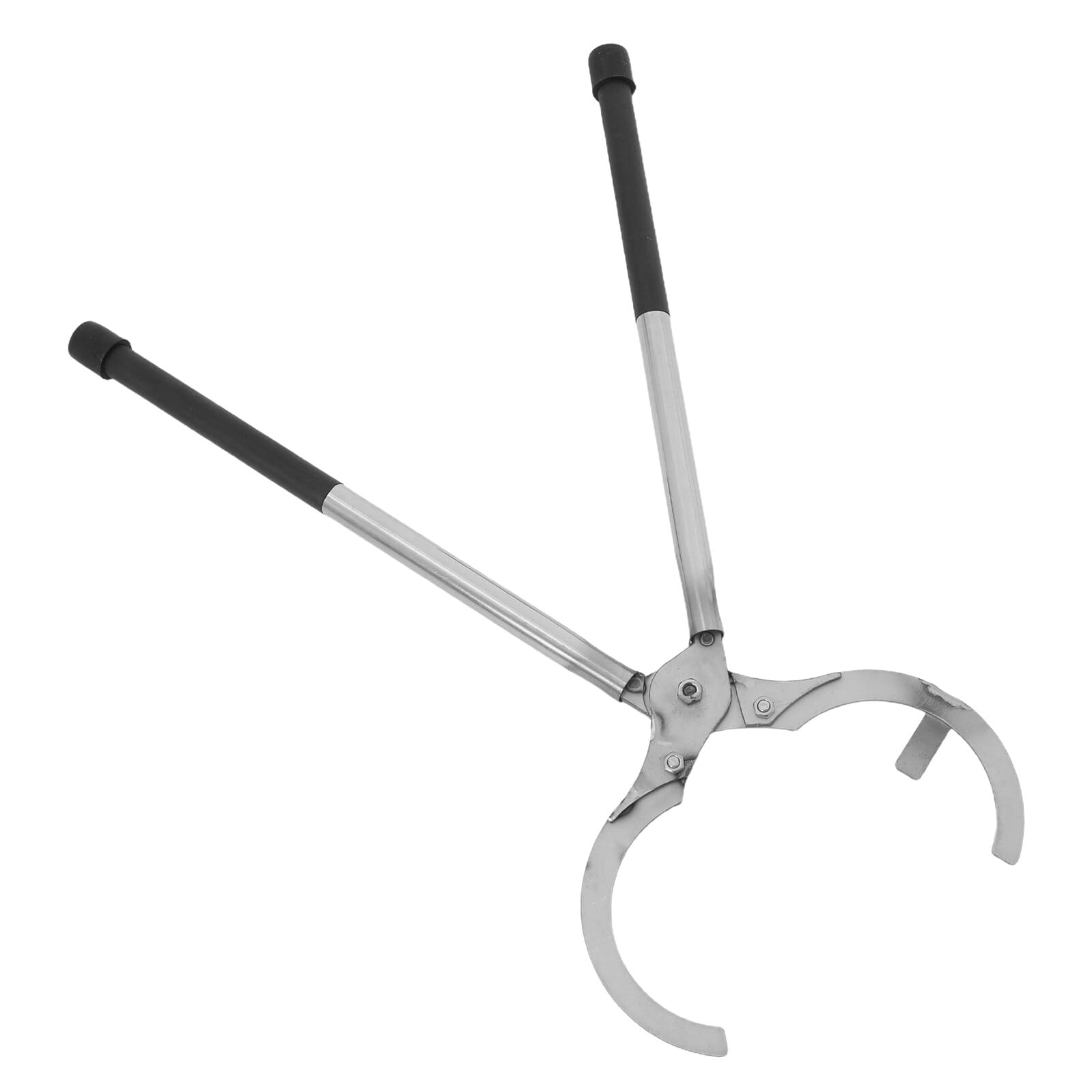 Angoily Pinza per Crogioli in Acciaio Inox 304 Resistente Alte Temperature, Pinze per Crogiolo da Fonderia 2-2,5 kg, Strumento Professionale per Fusione e Lavorazione Metalli Preziosi
