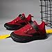 Generic Girls Tennis Shoes Boys Sneakers Kids Knitted Running Shoes Breathable Lightweight Fashion Casual Sports Mesh Shoes Red