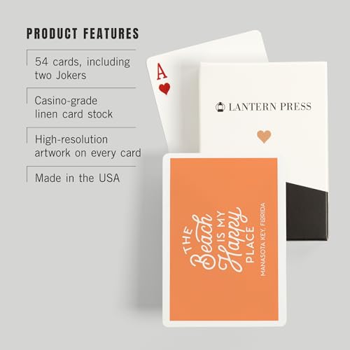 Baraja de Poker Manasota Key Florida 52 Cartas miniatura 3