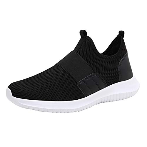 Chaussures de sport respirantes en maille et semelle souple en caoutchouc