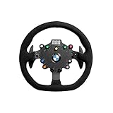 Grips made of genuine Italian made Alcantara. This material is easy to clean and provides sensational grip. 11 Buttons plus two paddle shifter buttons with ultra-reliable switches.
