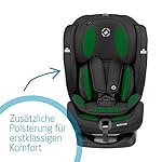 Maxi-Cosi Titan Plus, Mitwachsender Kindersitz mit ISOFIX, ClimaFlow Funktion und Liegeposition, Gruppe 1/2/3 Autositz (9-36 kg) Nutzbar ab ca. 9 Monate bis 12 Jahre, (schwarz)