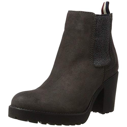 Bottines Chelsea Tommy Jeans Femme B1385oo 1b pour marcher sans douleur