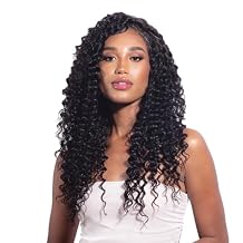 SHAKE-N-GO - GLOSSY 100% VIRGIN REMY HAIR - DEEP WAVE 12"/14"/16", NATURAL