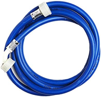 Utiz 2.5m Drain Hose Extension Kit + Universal Cold Water Fill Long 2.5m Blue Inlet Pipe