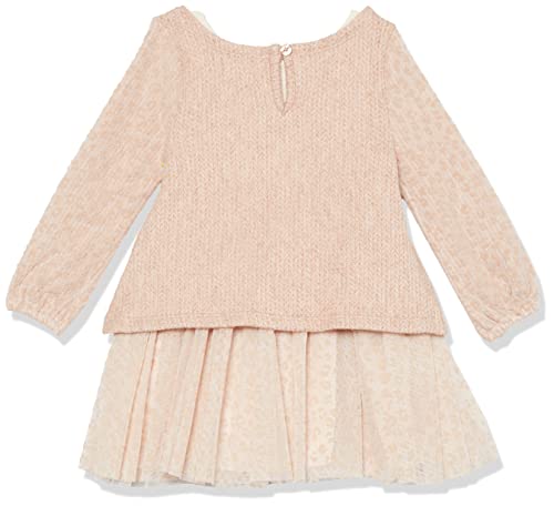 Pippa & Julie Baby Girls' Dress & Sweater Set, 2-Piece Outfit, Includes Tutu Dress, Sweater & Coordinating Panty, Coral, 12 Months #TOP4