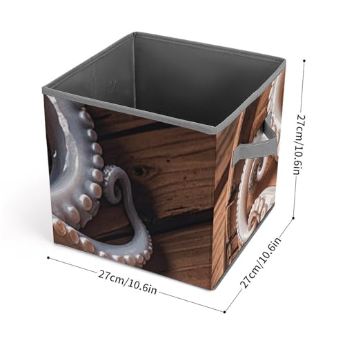 Bacs de rangement pliables pieuvre pour optimiser l'armoire - 3