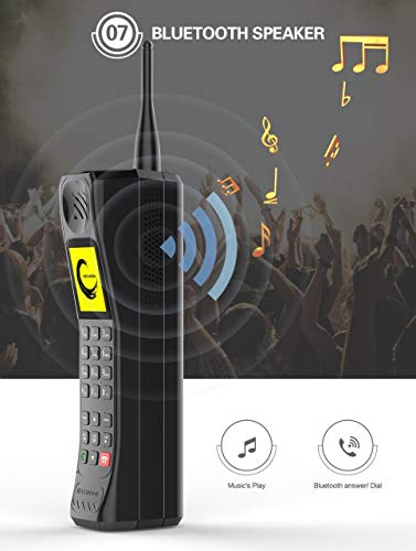 Image of Kechaoda Plastic Winsome 888 Triple SIM Retro Style Standby Mobile Phone (Black)
