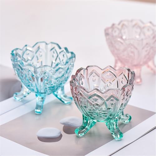 Pequeñas tazas de vidrio para sundae en tus meriendas de verano en la terraza 7