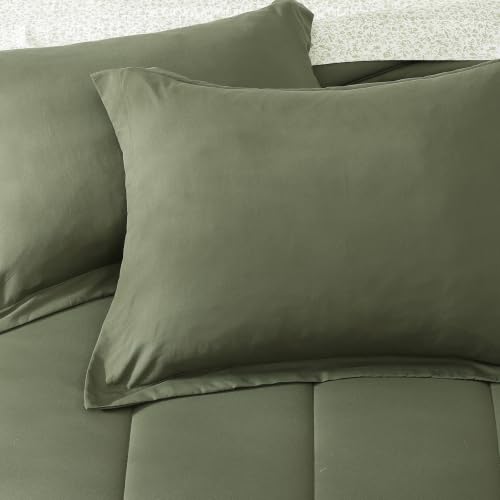 Image of Monbix Full Size Comforter Sets - 7 Pieces Bed in a Bag Full Bedding Set
