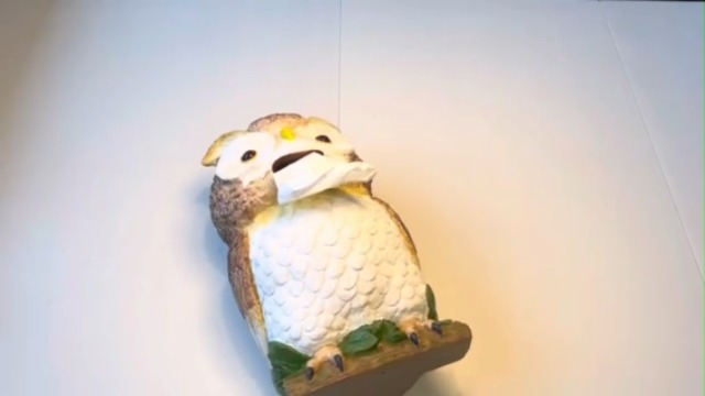 Rotary Hero Uil Tissue box Houder voor zakdoeken - 17.5x15x31 cm | Leen