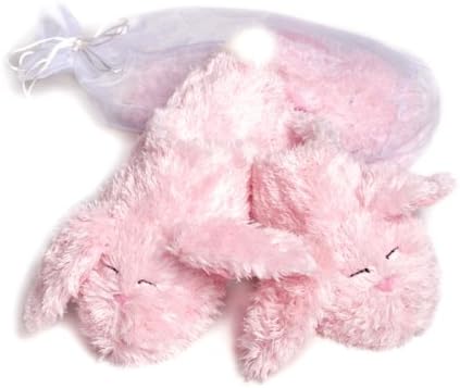 Heated Herbal Lavender Bunny Slippers