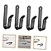 HOOTNEE 4Pcs Skateboard Wall Hangers Multi Functional Surfboard and Snowboard Storage Hooks for Efficient Organization Home and Gym Easy Tool Installation Space Saving Design