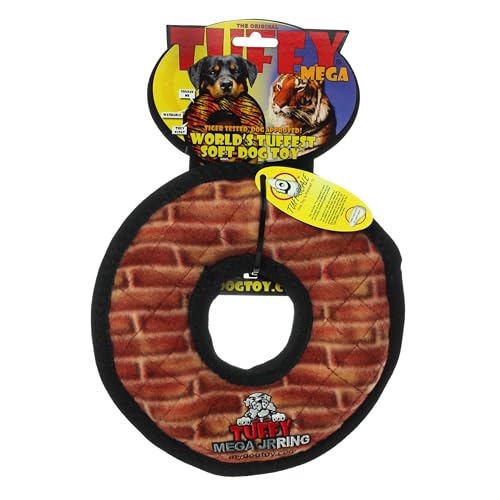 Jouet bague pour chien Tuffy Mega robuste et durable