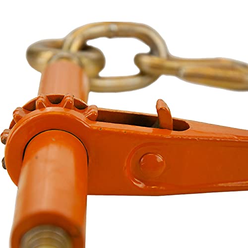 Image of VULCAN Load Binder with 2 Grab Hooks - Ratchet Style - 5 Pack - 2,600 Pound Safe Working Load