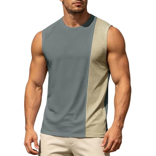 Débardeur homme sport décontracté idéal pour le fitness en été