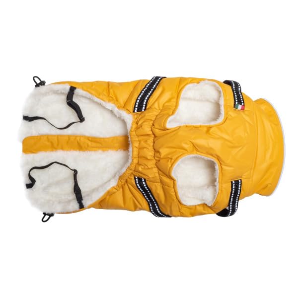 Chiara Jacket with Harness, Yellow, XXL - Image 3