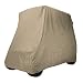 Classic Accessories Fairway Golf Cart Quick Fit Cover, Khaki, Long Roof