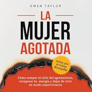La mujer agotada Audiolibro Por Gwen Taylor arte de portada