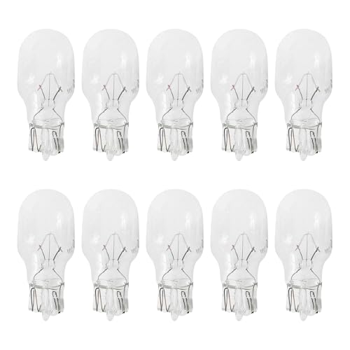 UNLRAE 10PCS 921 Bulb,Car Accessories T15 12V Ultra-Bright Camper Light Bulbs,Automotive Replacement...