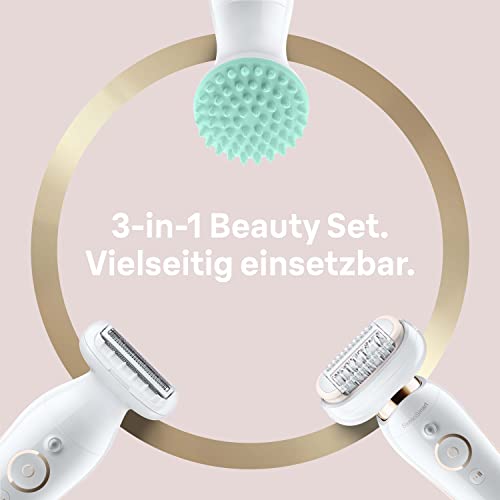 Braun Braun Silk Épil 9 Flex Beauty Set Epilierer Damen Aufsätze Gesichtsepilierer Tasche Mit Flexiblem - Image 6