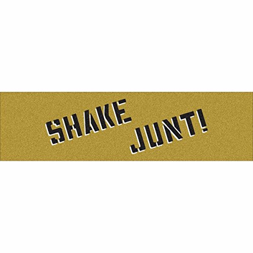SHAKE JUNT Skateboard Griptape COLOR PRINT GOLD/BLACK Grip