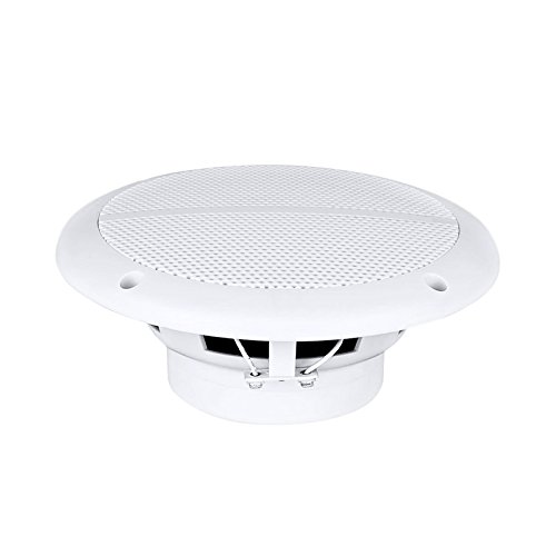 Image of Enrock EM602W 6.5 inch 90 Watt Peak 2-Way Marine Full Range Speakers (White, 3 Pair)
