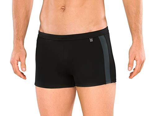 Preisvergleich Produktbild Schiesser Herren Bade-Retro Badeshorts, Schwarz (schwarz 000), 8