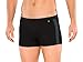 Produktbild Schiesser Herren Bade-Retro Badeshorts, Schwarz (schwarz 000), 8