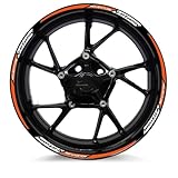 Autocollant De Roue Moto, Jante, Bande Moyeu, Pour Suzuki Pour V strom 250 SX 1000 1050 XT DL 650 Fond jante réfléchissant(Color5)