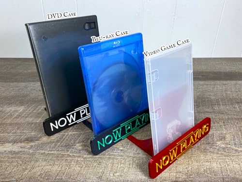Personalized Now Playing Display Stand for Movies and Games – Custom Retro Tabletop Holder for DVD, Blu-ray, and Media Covers - Image 6