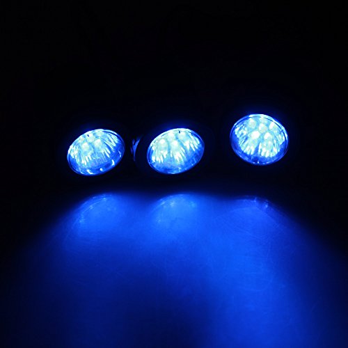 Lixada Solarspot, 3 lampade subacquee con 18 LED