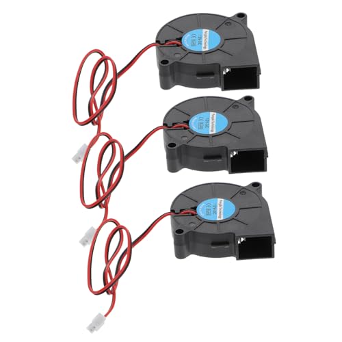 TEHAUX 3pcs Dc Radiator Fan Cooling Industrial Blower Fan for Printer Printer Accessory